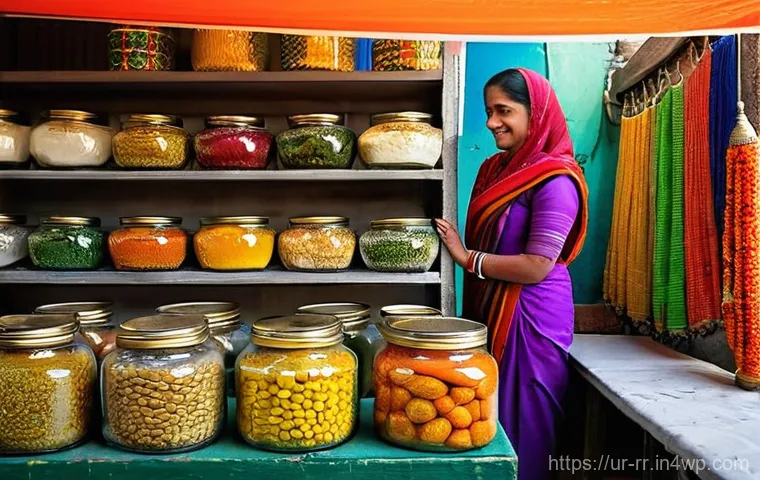 지역특산 음식의 소비 트렌드 변화 - **Prompt 1: Bustling Street Food Scene with a Digital Twist**
    "A vibrant and bustling street foo...